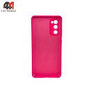 Чехол Samsung S20 FE Silicone Case, ярко-розового цвета