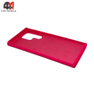 Чехол Samsung S22 Ultra Silicone Case, ярко-розового цвета