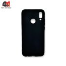 Чехол для Huawei P Smart 2019/Honor 10 Lite силиконовый, матовый, черного цвета