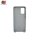 Чехол для Samsung S20 Plus/S11 Silicone Case, небесного цвета