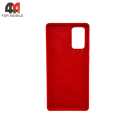 Чехол для Samsung Note 20 Silicone Case, красного цвета