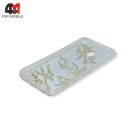 Чехол для Xiaomi Redmi 8A силиконовый с попсокетом, желтого цвета