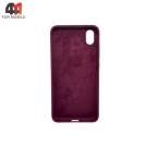 Чехол для Xiaomi Redmi 7A Silicone Case, цвет марсала