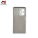 Чехол для Xiaomi Redmi Note 12 Pro Plus 5G Silicone Case, белого цвета