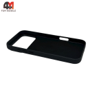 Чехол для iPhone 17 Pro карбон с MagSafe, черного цвета