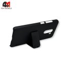 Чехол для Xiaomi Pocophone F1 пластиковый с подставкой, черного цвета, Nillkin