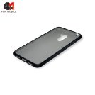 Чехол для Xiaomi Pocophone F1 силиконовый с блестками, черного цвета