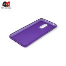 Чехол для Xiaomi Redmi 5 силиконовый, матовый, фиолетового цвета, Experts