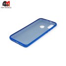 Чехол для Xiaomi Mi 8Se силиконовый с блестками, синего цвета