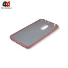 Чехол для Xiaomi Redmi 5 Plus силиконовый с блестками, розового цвета