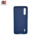 Чехол для Xiaomi Mi A3 Lite/Mi 9 Lite Silicone Case, темно-синего цвета