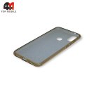 Чехол для Xiaomi Mi A2/Mi 6X силиконовый с блестками, золотого цвета