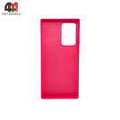 Чехол для Samsung Note 20 Ultra Silicone Case, ярко-розового цвета