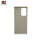 Чехол Samsung Note 20 Ultra Silicone Case, белого цвета