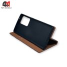 Чехол-книга для Samsung Note 20 Ultra коричневого цвета, Rich Boss