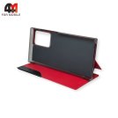 Чехол-книга для Samsung Note 20 Ultra  clear view cover, красного цвета