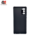 Чехол для Samsung Note 20 Ultra силиконовый с усиленными углами, черного цвета