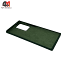 Чехол для Samsung Note 20 Ultra Silicone Case, темно-зеленого цвета