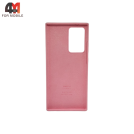 Чехол для Samsung Note 20 Ultra Silicone Case, розового цвета