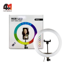 Кольцевая лампа WH32, 32cм, RGB, белый