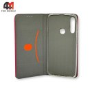 Чехол-книга для Huawei P Smart Z/Honor 9X/Y9 Prime 2019 тканевый, красного цвета