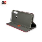 Чехол-книга для Huawei P Smart Z/Honor 9X/Y9 Prime 2019 тканевый, красного цвета