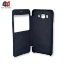 Чехол-книга для Samsung J7 2016/J710 QIN, черного цвета, Nillkin