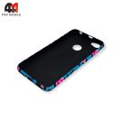 Чехол для Xiaomi Redmi Note 5A Prime силиконовый с рисунком, леопардовый, голубого цвета