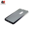 Чехол для Xiaomi Redmi Note 4/Note 4X силиконовый, блестки переход, черного цвета