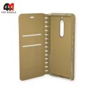 Чехол-книга для Nokia 5 2017 золотого цвета, New Case