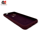 Чехол для Xiaomi Redmi A1 Plus/A2 Plus Silicone Case, цвет марсала