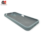 Чехол для Xiaomi Redmi 12 4G Silicone Case, небесного цвета