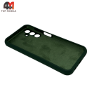 Чехол для Samsung A15 5G/M15 5G Silicone Case, темно-зеленого цвета