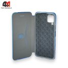 Чехол-книга для Huawei P40 Lite/Nova 6Se/Nova 7i тканевый, голубого цвета