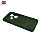 Чехол для Xiaomi Poco F6 5G Silicone Case, темно-зеленого цвета