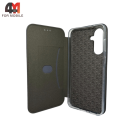 Чехол-книга для Samsung A36 бок раушка, зеленого цвета