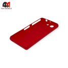 Чехол для Sony Xperia Z3 Mini/Z3 Compact силиконовый, матовый, красного цвета, Cherry