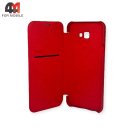 Чехол-книга для Samsung J4 Plus/J415/J4 Prime QIN, красного цвета, Nillkin