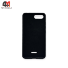 Чехол для Xiaomi Redmi 6A Silicone Case, черного цвета