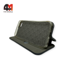 Чехол книга Iphone 5/5S/SE темно-синего цвета