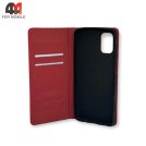 Чехол-книга для Samsung M51 красного цвета, Rich Boss