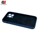 Чехол для Iphone 12 Pro Silicone Case Squared, 20 темно-синий