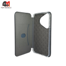 Чехол-книга для Huawei Pura 70 Pro бок ракушка, бордового цвета