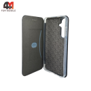 Чехол-книга для Samsung S24 FE бок ракушка, бордового цвета