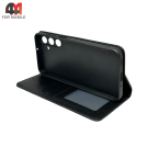 Чехол-книга для Samsung A16 5G в бок, черного цвета