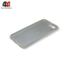 Чехол для Huawei P10 Plus силиконовый с блестками, серебристого цвета