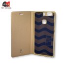 Чехол-книга для Huawei P9 Plus золотого цвета, Skin