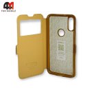 Чехол-книга для Xiaomi Mi Play золотого цвета, Experts