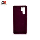 Чехол для Huawei P30 Pro Silicone Case, цвет марсала