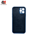 Чехол для Iphone 12 Pro Silicone Case Squared, 20 темно-синий